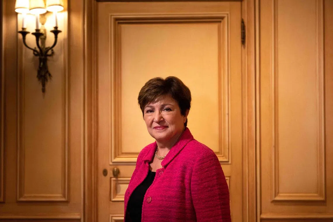 IMF managing director Kristalina Georgieva added that US-China trade tensions was also having a detrimental impact on world growth.