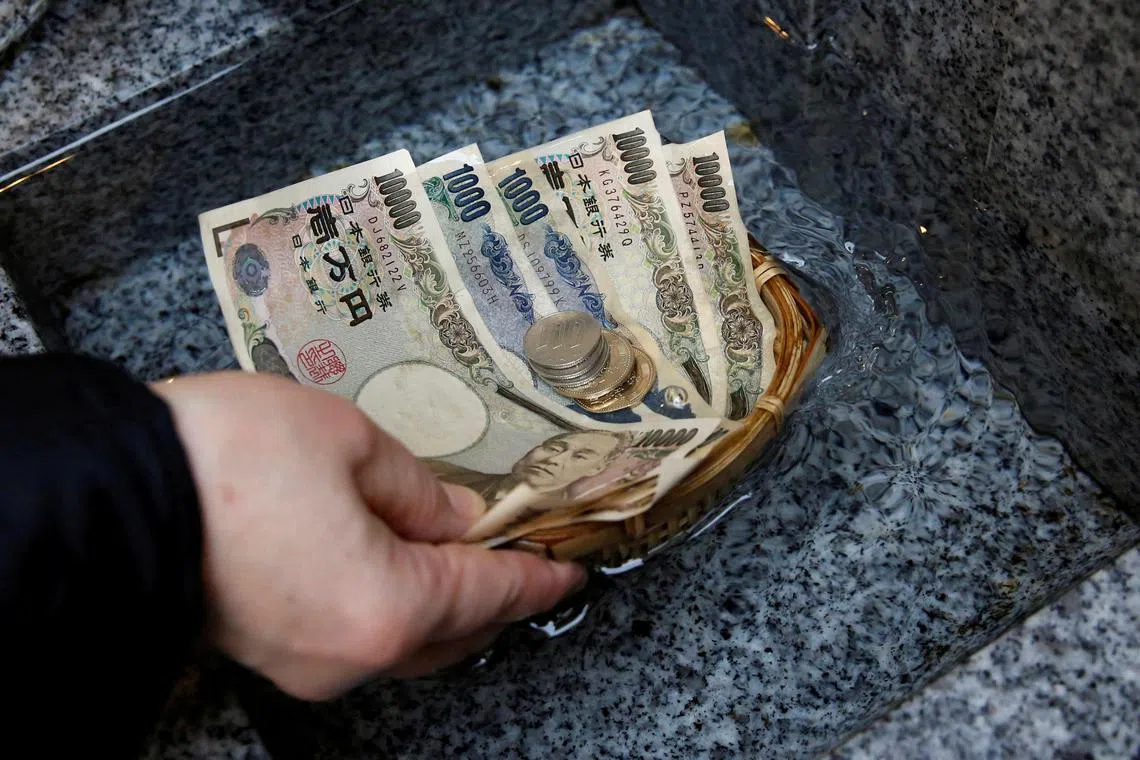 The yen renewed a 38-year low earlier this week, touching 160.87 to the US dollar.