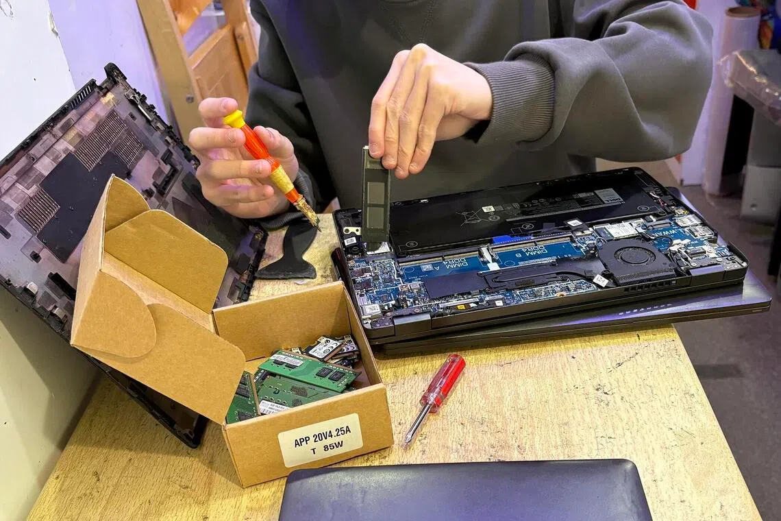 ‘Better than gold’: Singapore used-laptop resellers cash in on AI-driven demand