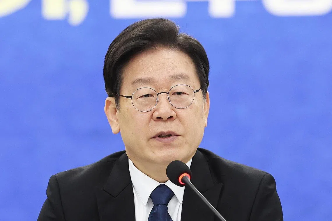 Mr Lee Jae-myung has said he is the victim of a political witch hunt aimed at removing a rival of the president and denied any wrongdoing.