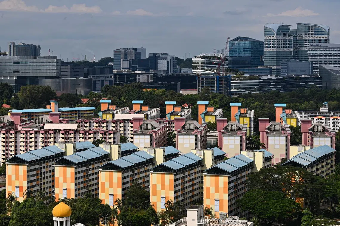 The Tanglin Halt flats, located along Commonwealth Drive and Tanglin Halt Road, will eventually be demolished to make way for redevelopment.