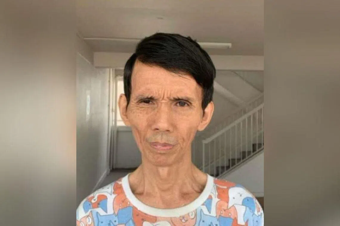 Mr Chew Chin Yuen, 61, was last seen around Block 324 Changi Road at about 1pm on Jan 3.