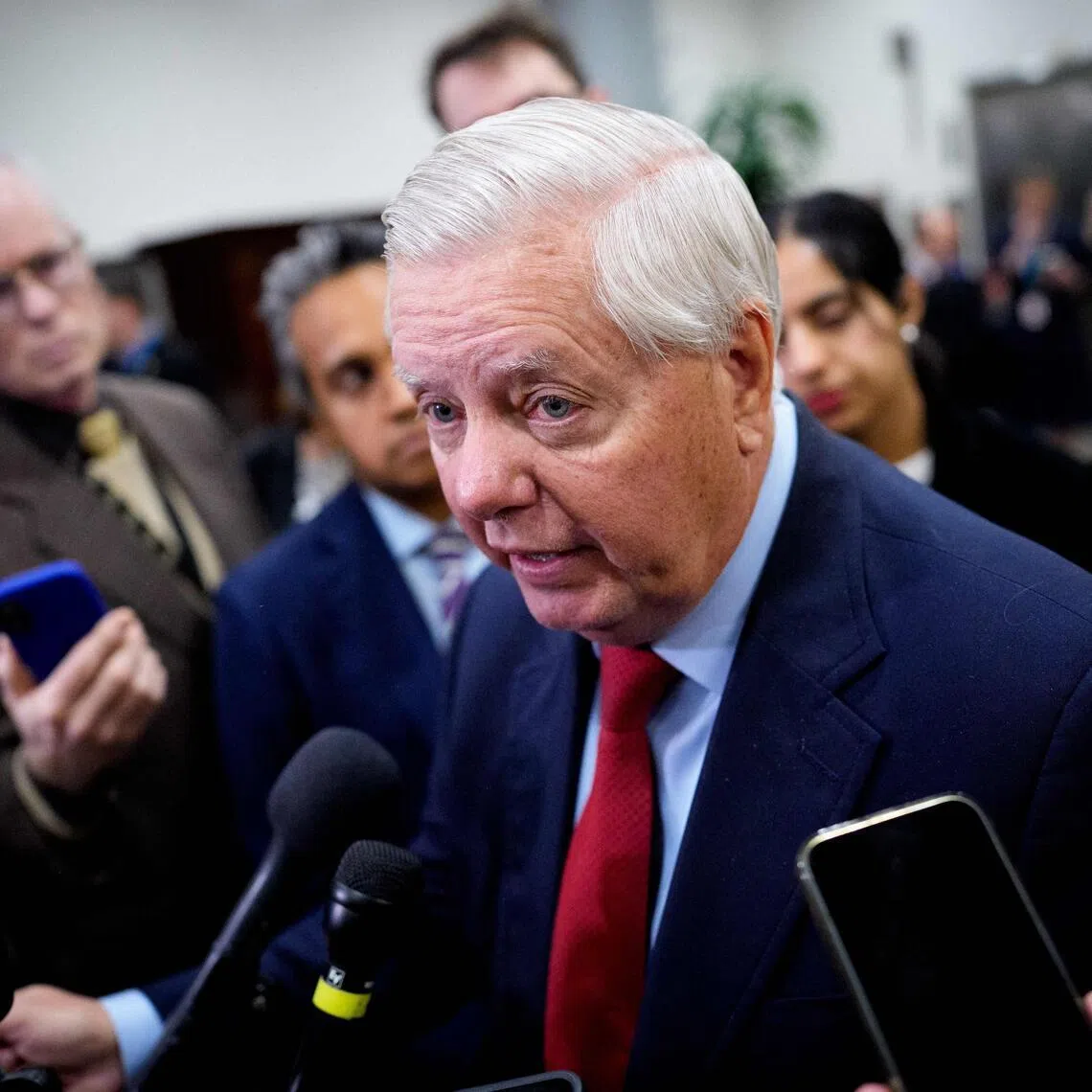 Senator Lindsey Graham recently called Mr Donald Trump "the greatest president of all time".