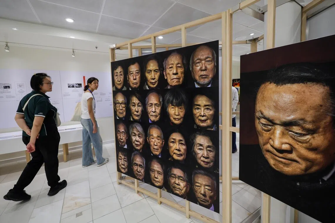 Raffles Girls' School students and parents touring the ship, MV Pacific World organised by Peace Boat, a Japan-based NGO that operates a world cruise for peace.