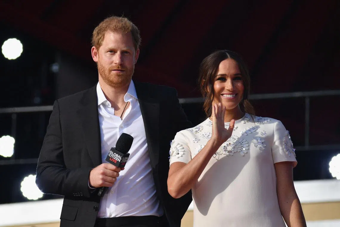 The docuseries about Prince Harry and his wife Meghan Markle presents an intimate portrait into the couple’s courtship and time in the royal family.