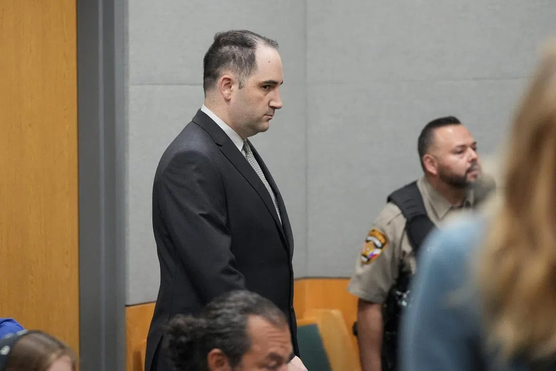 Daniel Perry was found guilty in April of shooting to death Garrett Foster at a Black Lives Matter rally in Austin, Texas. 