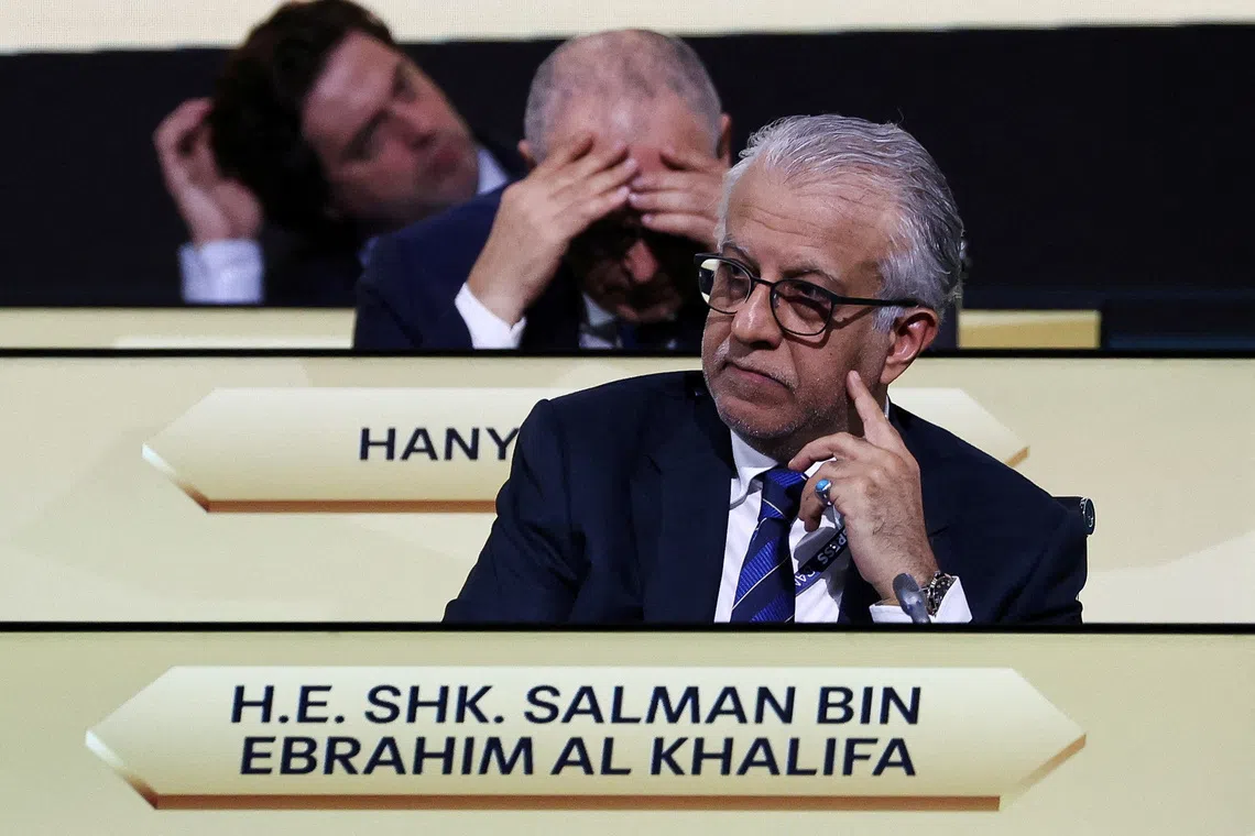 AFC president president Sheikh Salman Ebrahim Al-Khalifa also slammed the Qatari federation’s decision to prioritise “technicalities” over the defence of the sport.