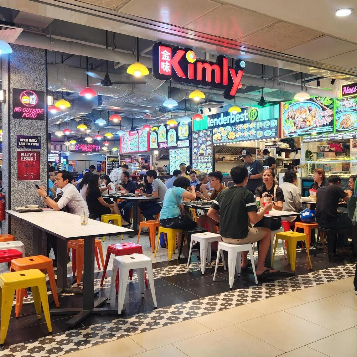 Coffee shop operator Kimly intends to transfer its listing from the Catalist board to the mainboard of the Singapore Exchange.