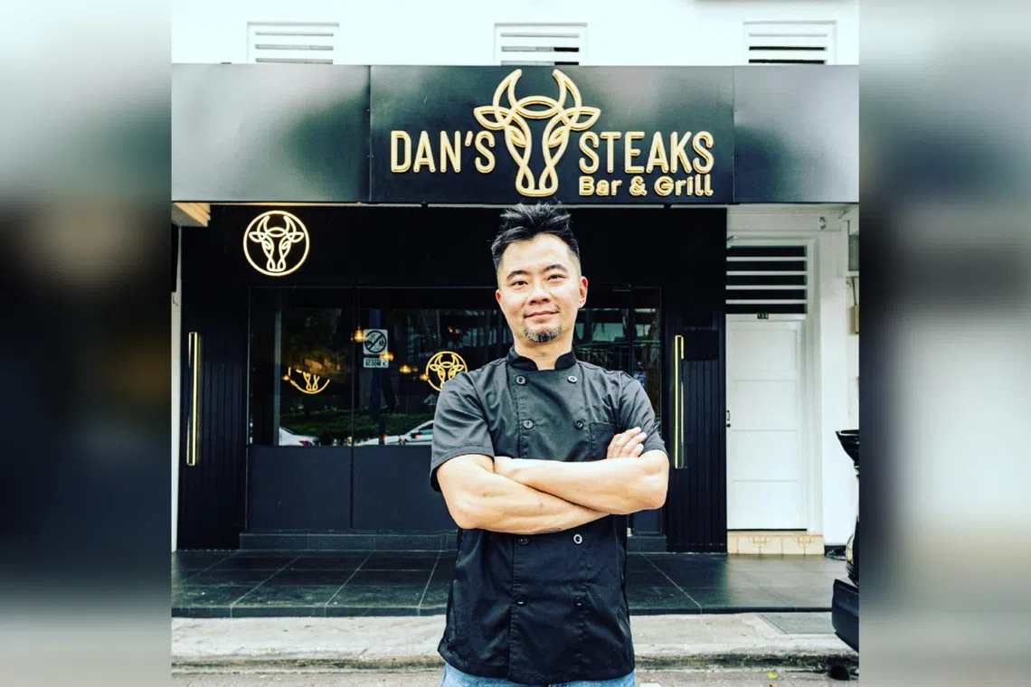 Former DJ Daniel Ong started Dan’s Steaks during the Covid-19 pandemic.