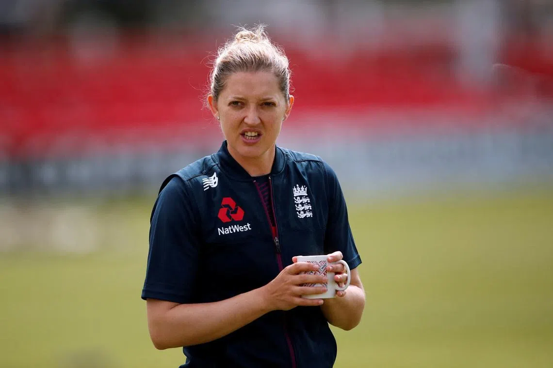 FILE PHOTO: Cricket - Women's Ashes Preview - England v Australia - Fischer County Ground, Leicester, Britain - July 1, 2019   England's Sarah Taylor during nets   Action Images via Reuters/Andrew Boyers/File Photo