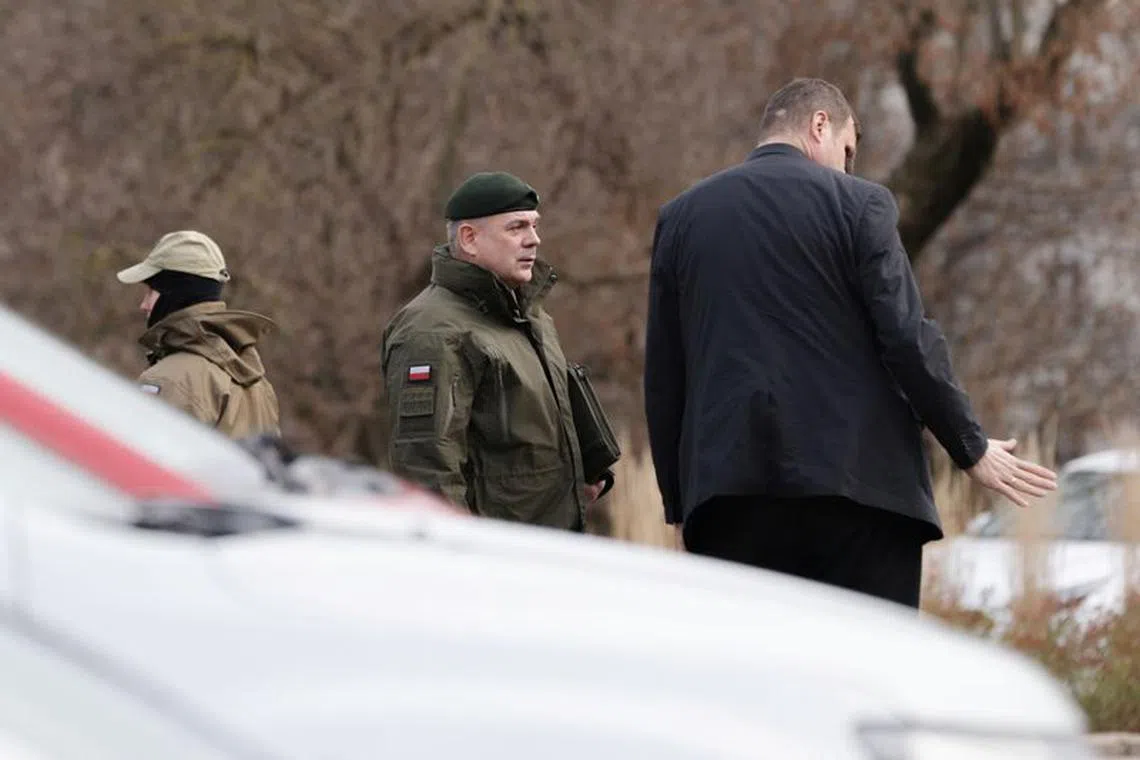 General Wieslaw Kukula, chief of the General Staff of the Polish Armed Forces, arrives for National Security Council meeting in Warsaw after an unidentified aerial object entered Polish airspace, Poland, December 29, 2023. Dawid Zuchowicz / Agencja Wyborcza.pl via REUTERS/File Photo