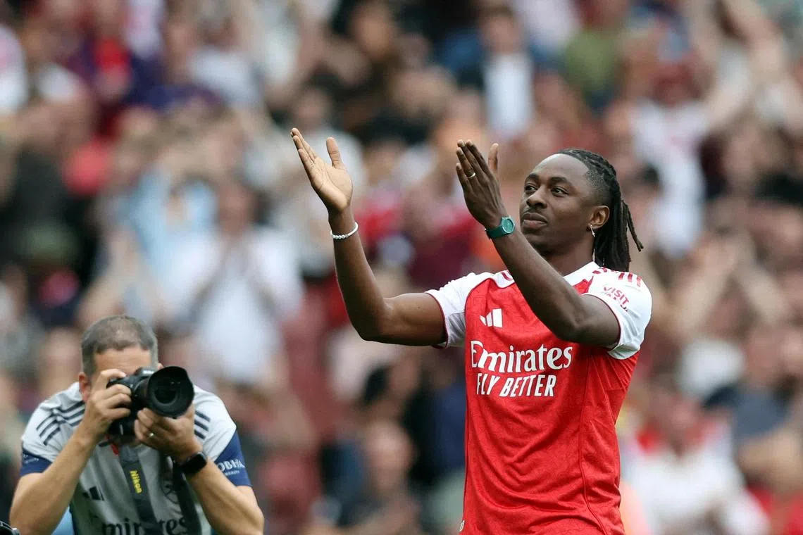 New Arsenal signing Eberechi Eze is expected to be a thorn in Liverpool's side when the teams face off on Aug 31.