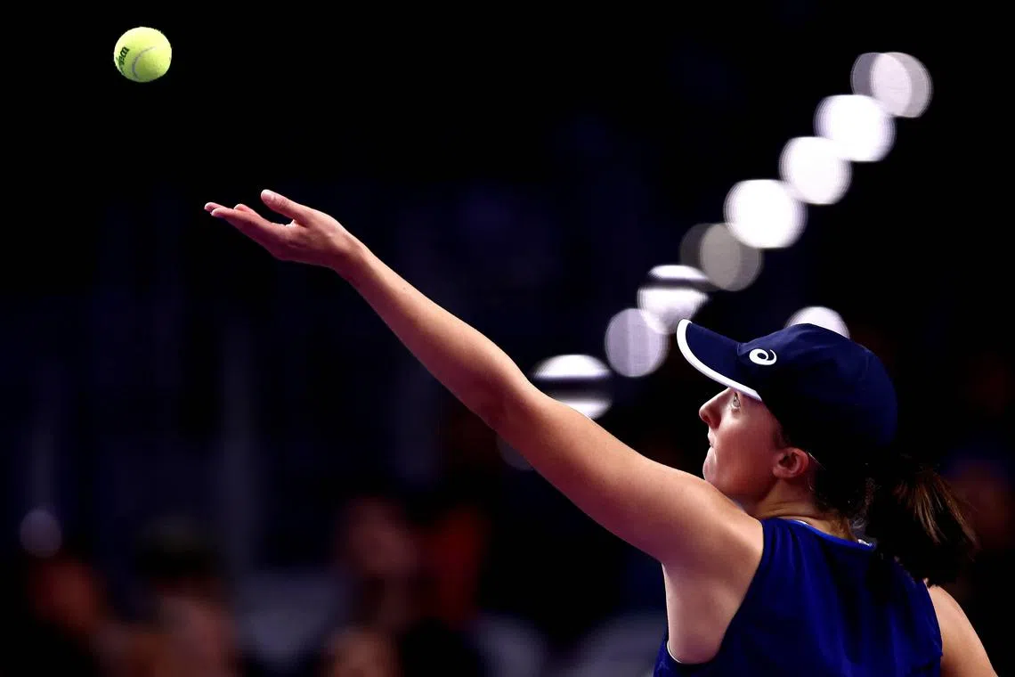 Polish tennis star Iga Swiatek, on Twitter, urged victims suffering any sort of abuse in life to seek help.