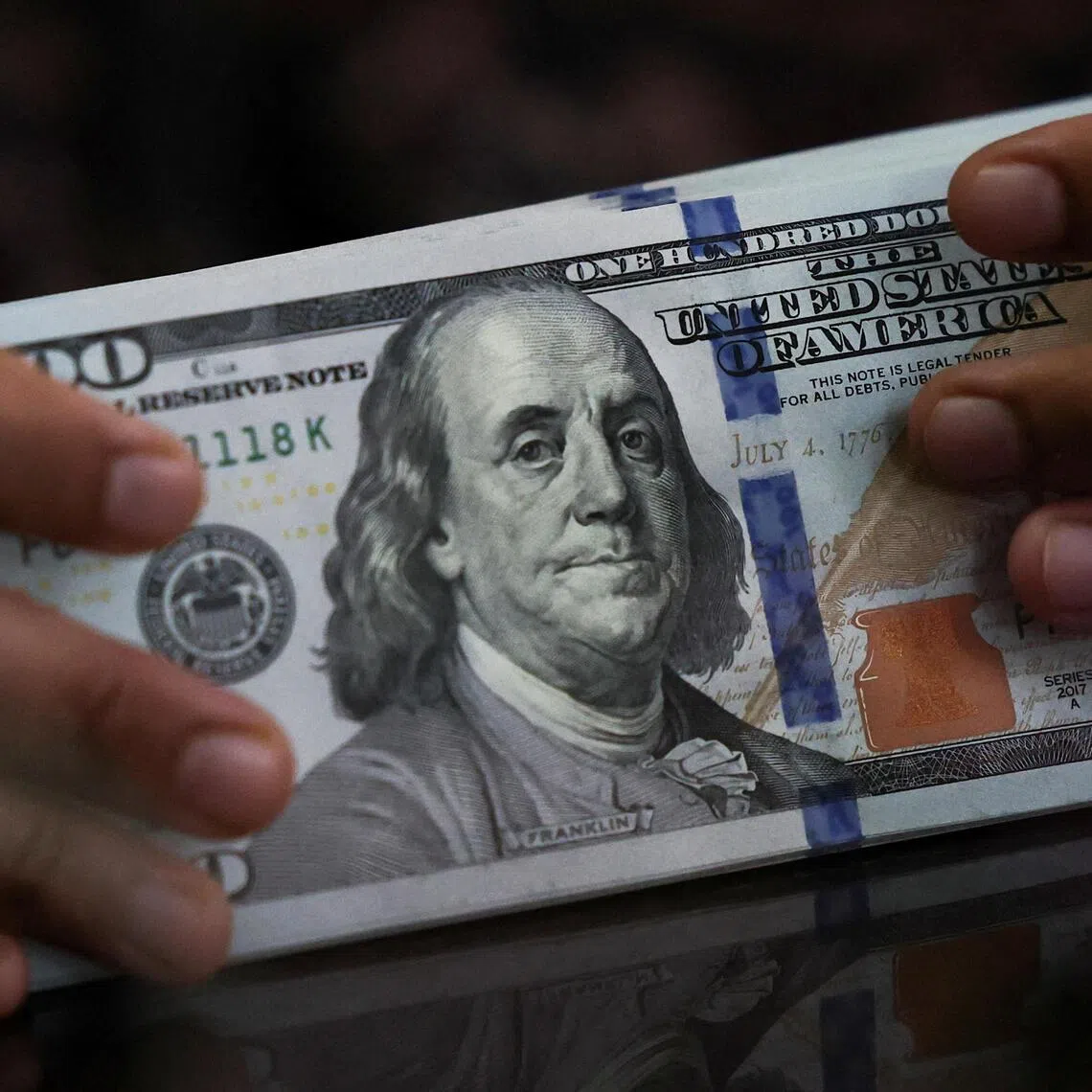 The dollar index, which measures the US currency against six rivals, was at 102.08, set for a 1% gain this week, its third consecutive weekly gain.