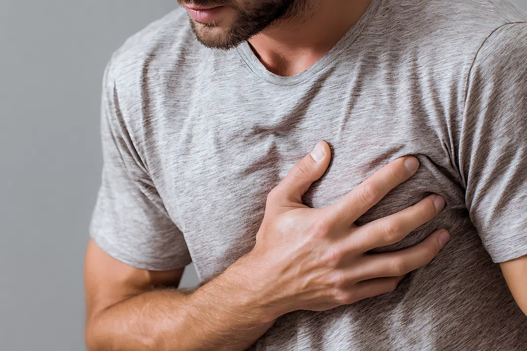 The risk of a heart attack triples within the first few weeks after a Covid-19 infection, the study suggested.