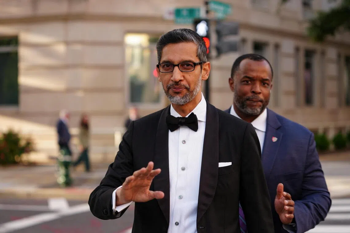 Alphabet CEO Sundar Pichai is under pressure to justify the more than US$1 trillion (S$1.28 trillion) bill Google is facing to power his AI ambitions.