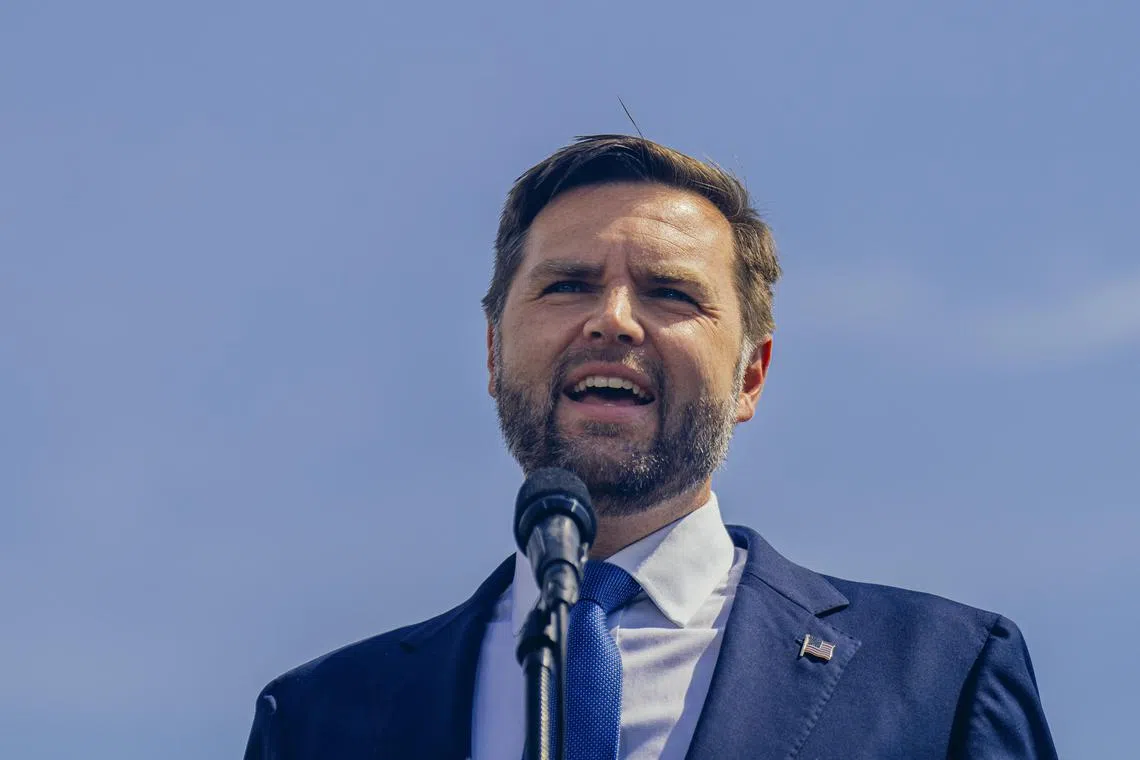 Mr J.D. Vance has been criticised on several occasions for comments demeaning women.