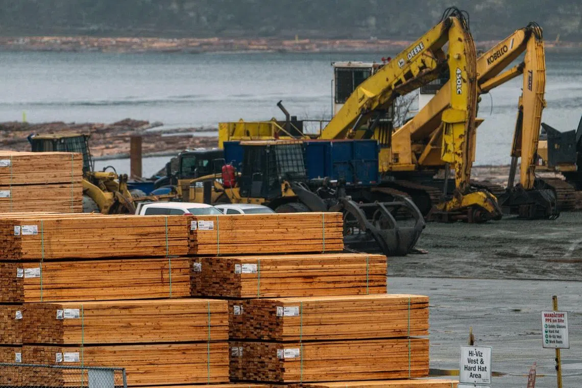 Mr Trump also ordered new steps to increase the domestic supply of lumber by streamlining the permitting process for harvesting lumber from public lands.