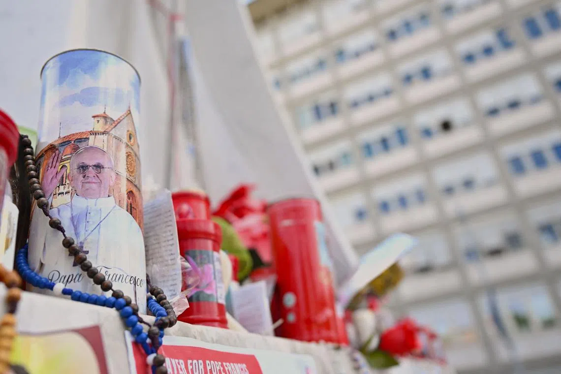 Pope Francis missed the start of the Lent religious period last week.