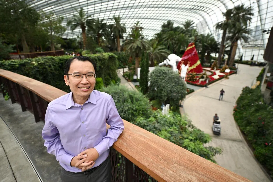 Gardens by the Bay chief executive Felix Loh, taken on Nov 9, 2022.  