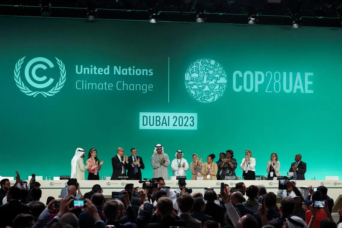 After 13 days of talks, the Emirati leadership of the COP28 summit banged a gavel to signal the world had reached consensus.