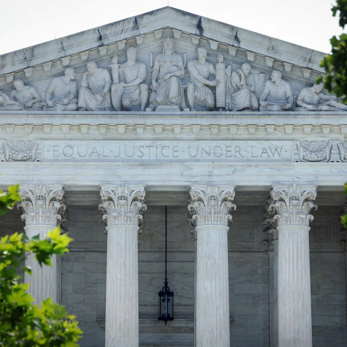 FILE PHOTO: A view of the U.S. Supreme Court building in Washington, U.S., June 17, 2024. REUTERS/Evelyn Hockstein/File Photo