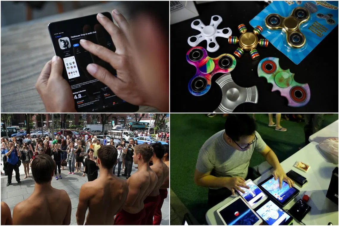 The Sunday Times documents the rise and fall of six fads since the 2010s.