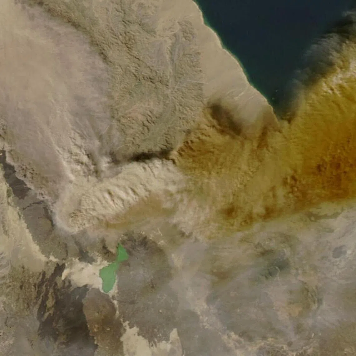 Ethiopia’s Hayli Gubbi volcano sent ash plumes up to 14km high after erupting on Nov 23 for the first time in recorded history.