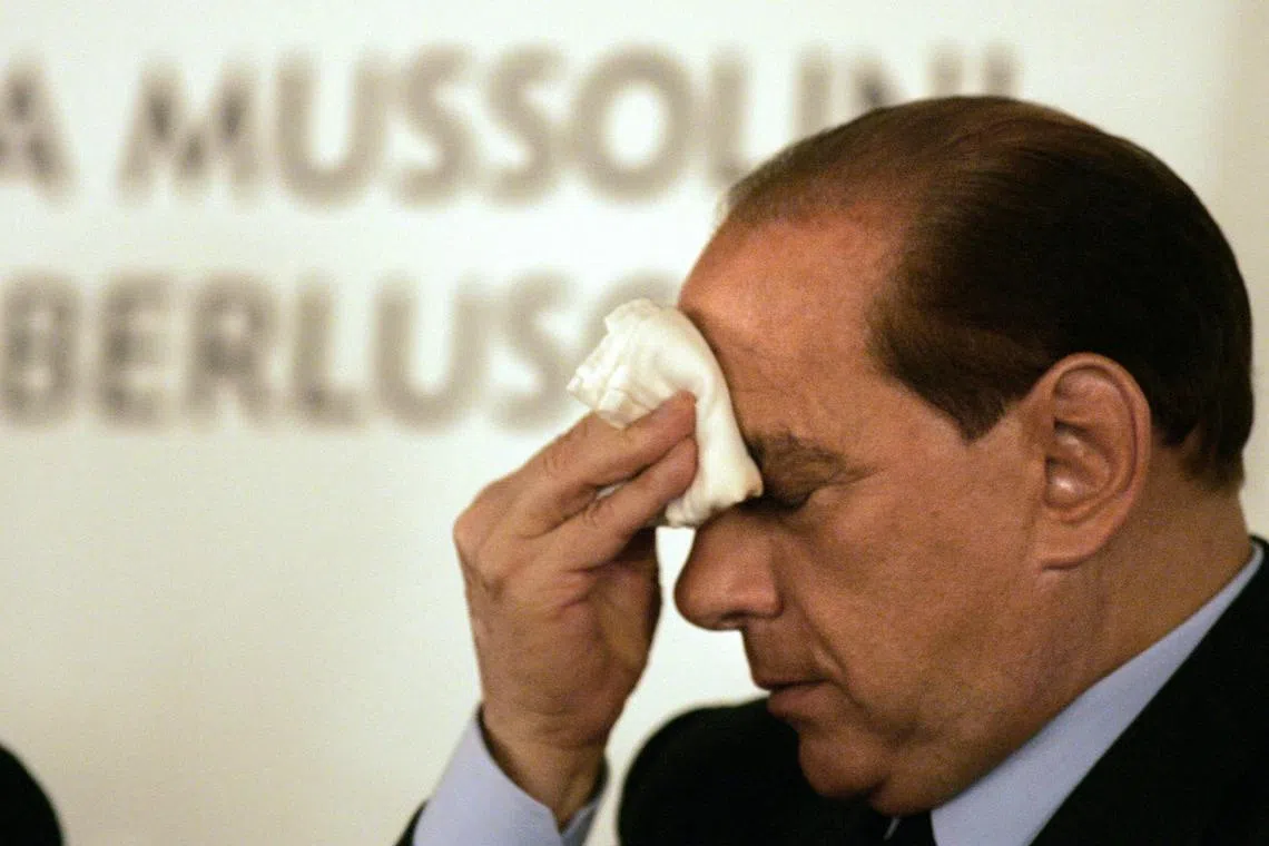 Mr Silvio Berlusconi was convicted of tax fraud in 2013, but was ordered to just do a year of community service.