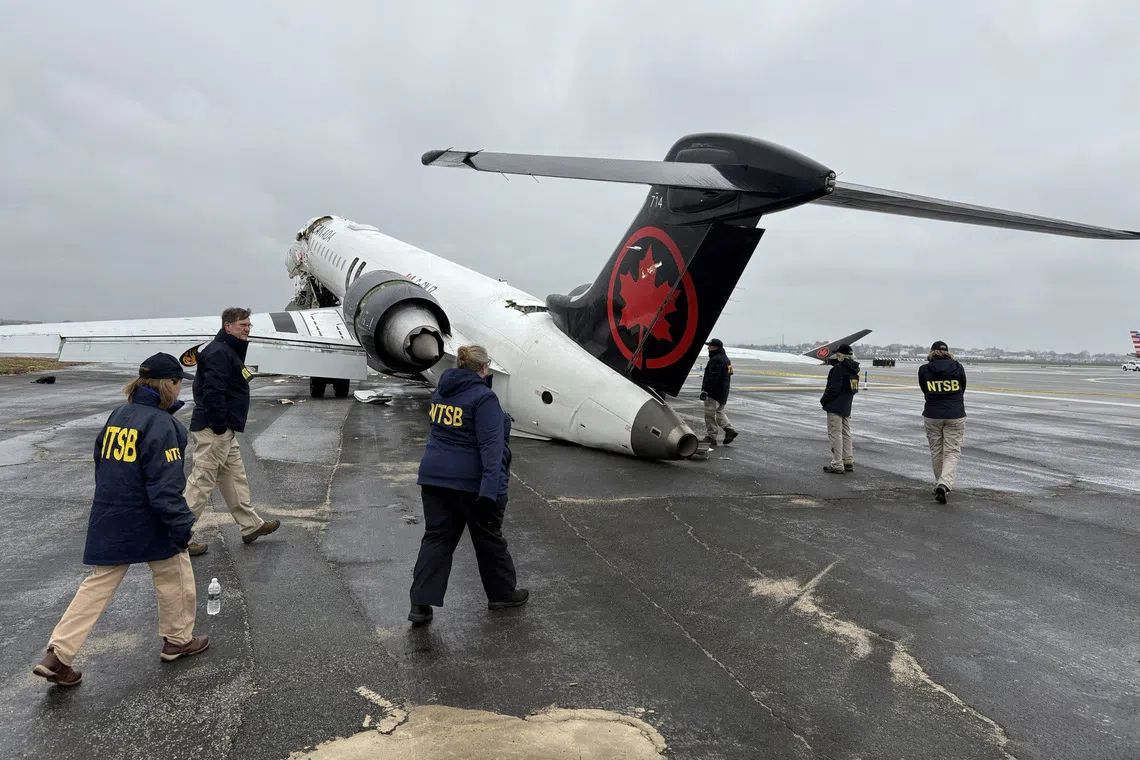 The crash in March killed two pilots.