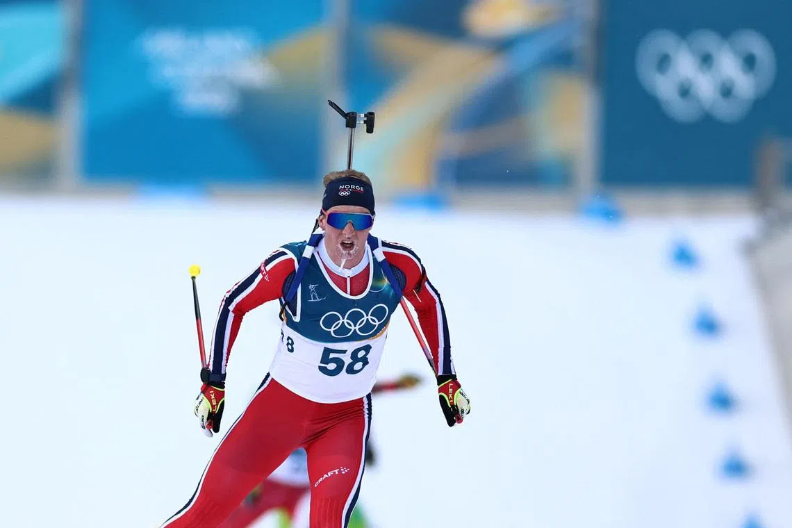 Milano Cortina 2026 Olympics - Biathlon - Men's 20km Individual - Anterselva Biathlon Arena, South Tyrol, Italy - February 10, 2026.  Johan-Olav Botn of Norway in action REUTERS/Eloisa Lopez