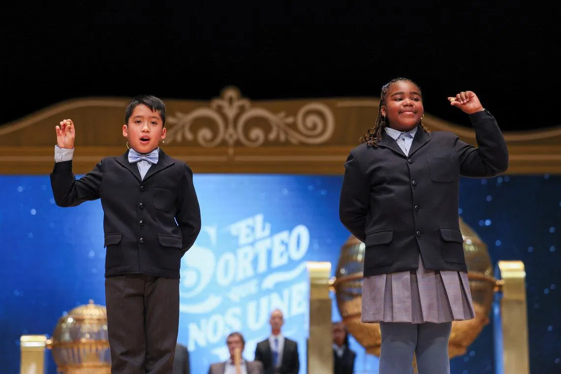 Spain's Christmas lottery spreads cash and seasonal joy to winners