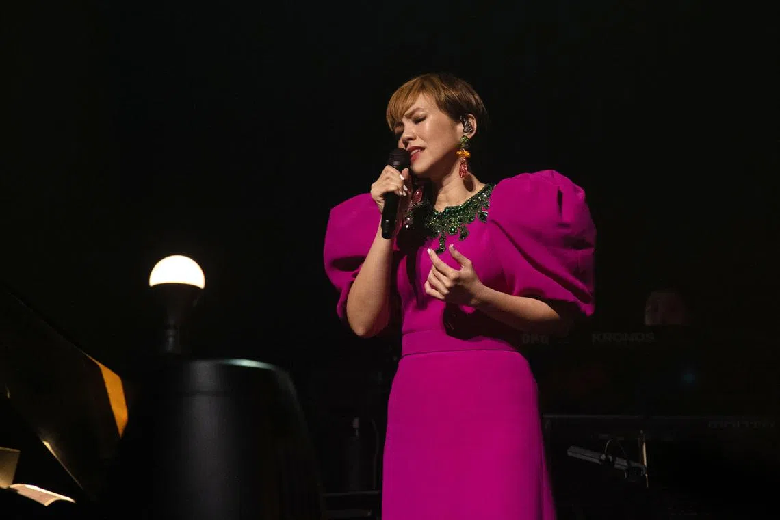 Singaporean singer Kit Chan's 30th anniversary concert is named after the many small but important details during her time in show business.