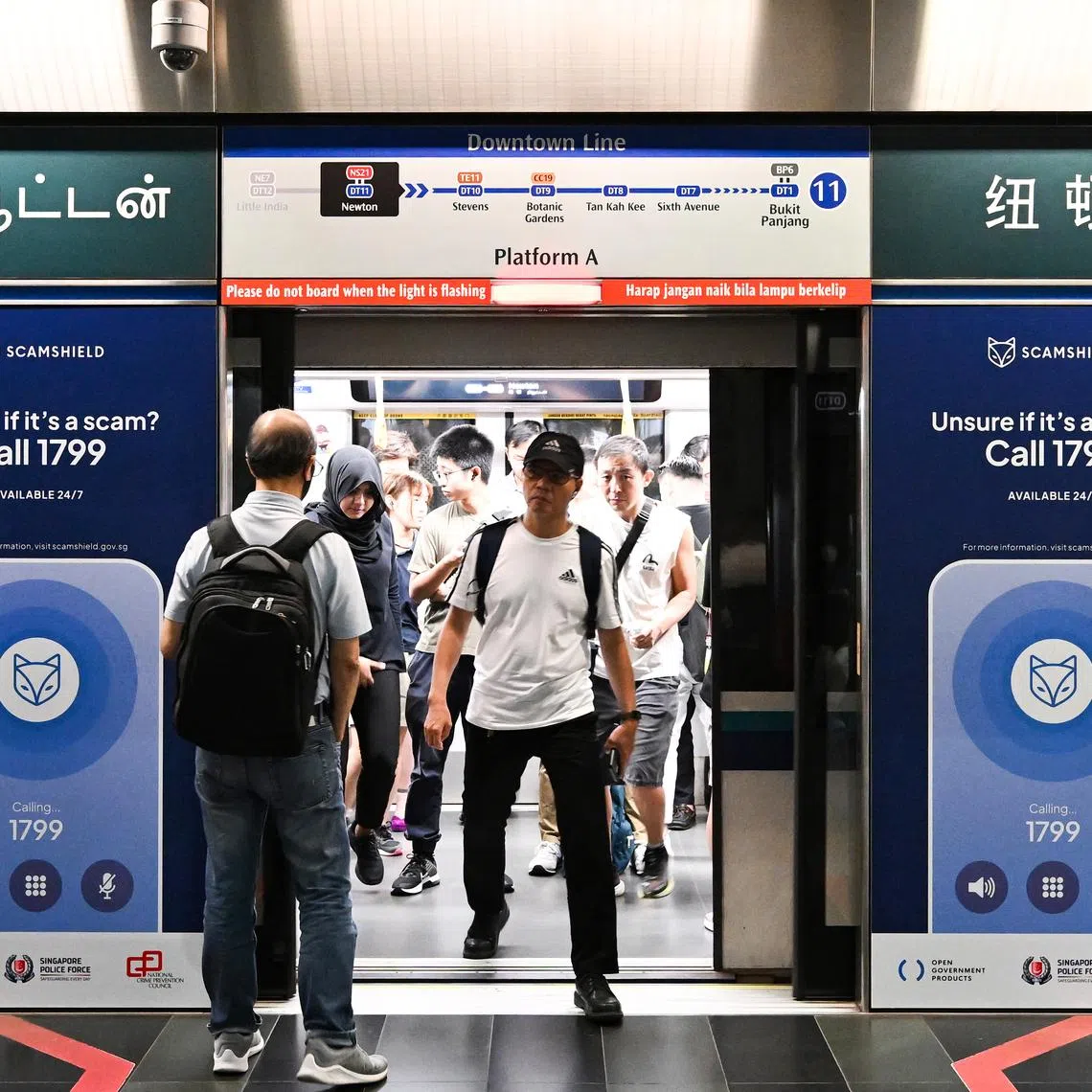 Commuters are encouraged to use existing bus services and other MRT lines to complete their journeys.