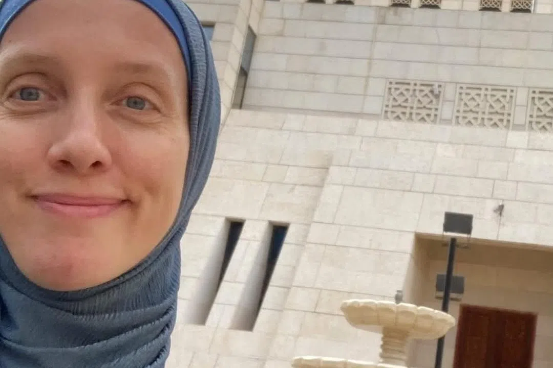Shelly Kittleson, an American woman journalist who was kidnapped in Baghdad, in a location given as Damascus, Syria, in this image obtained from social media released on December 29, 2025. Shelly Kittleson via Instagram/via REUTERS