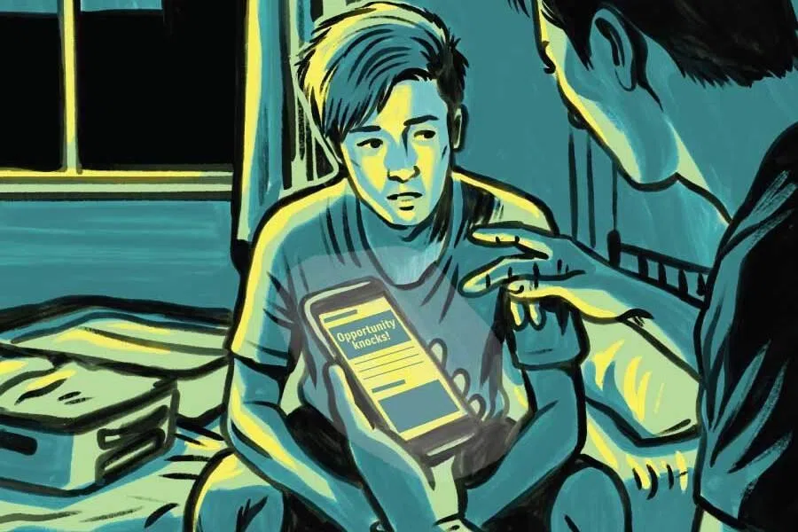 ‘I feel something so right doing the wrong thing’: Scam worker brainwashed by pop songs, threats