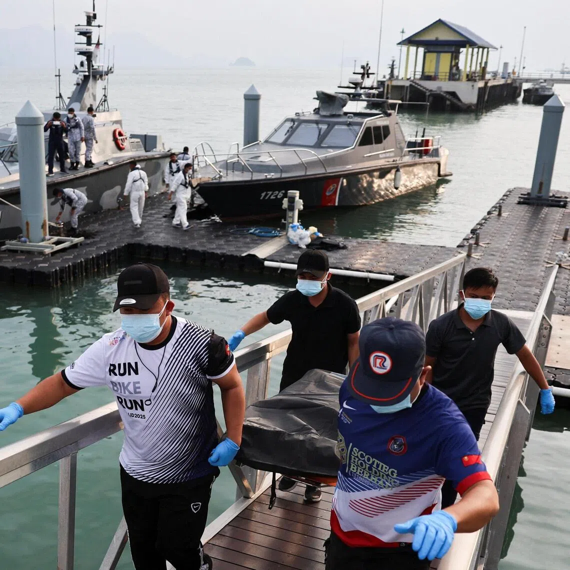 They are said to be from a group of around 70 undocumented migrants. 