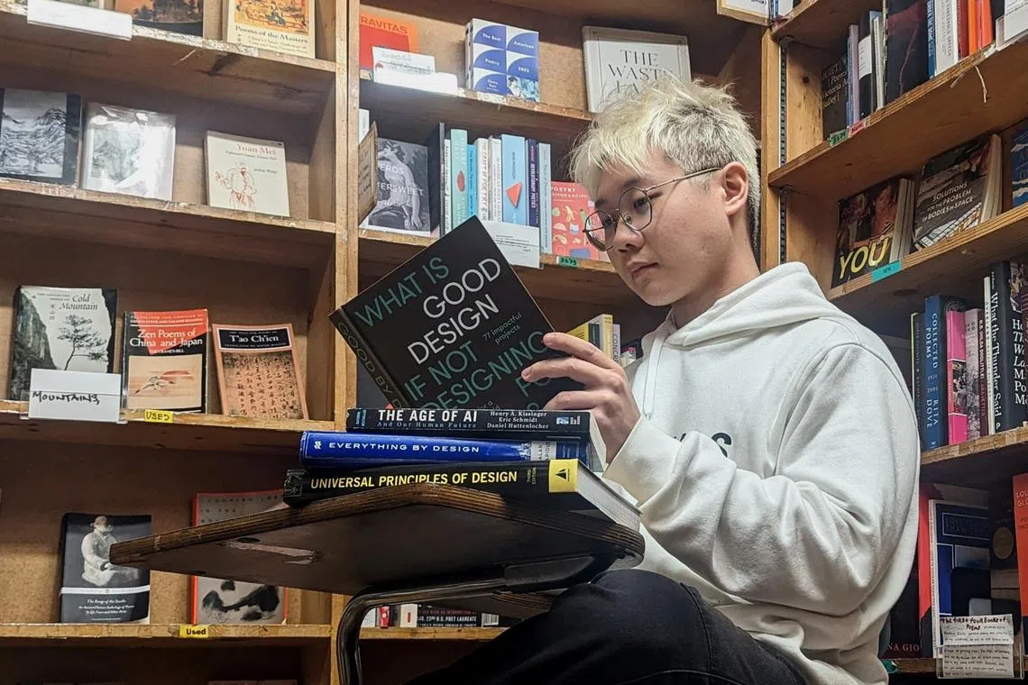 Mr Eugene Hoong, 26, is among the first batch of design and artificial intelligence students graduating from SUTD on May 28.