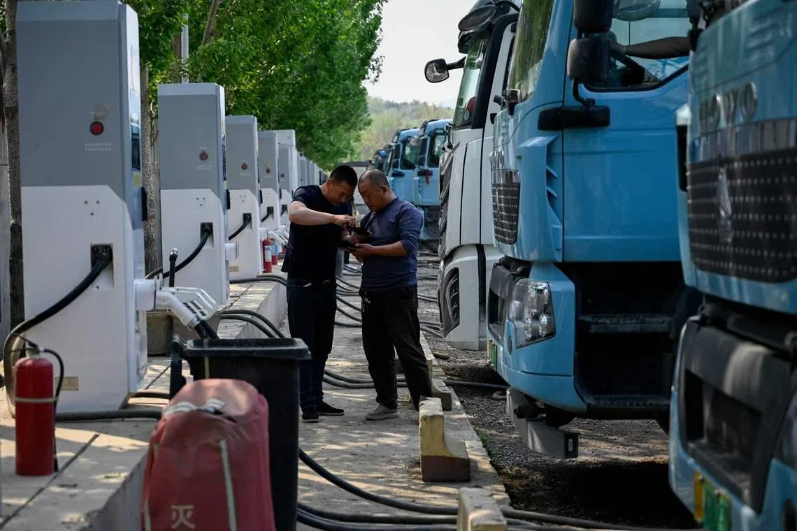 straitstimes.com - Cheaper, cleaner electric trucks overhaul China's logistics