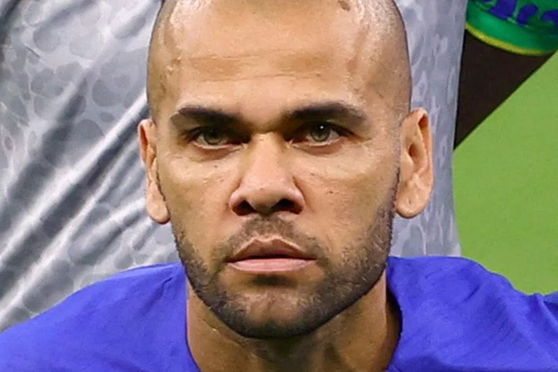 FILE PHOTO: Headshot - Brazil - Dani Alves/File Photo
