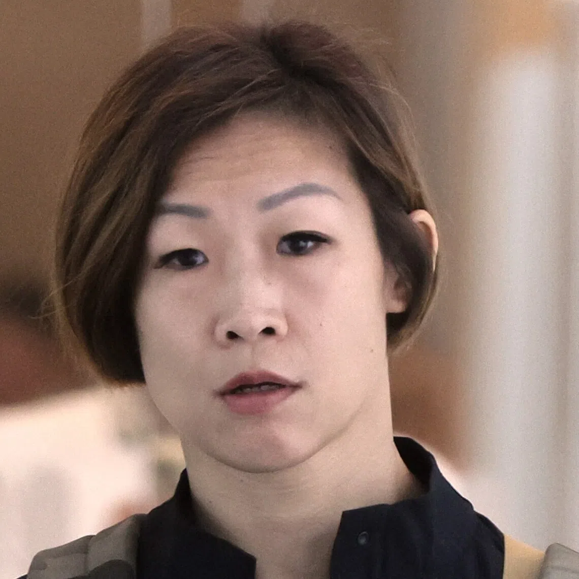 Leong Seek Yuen, who has made full restitution, pleaded guilty to a theft charge and was sentenced to a week in jail.