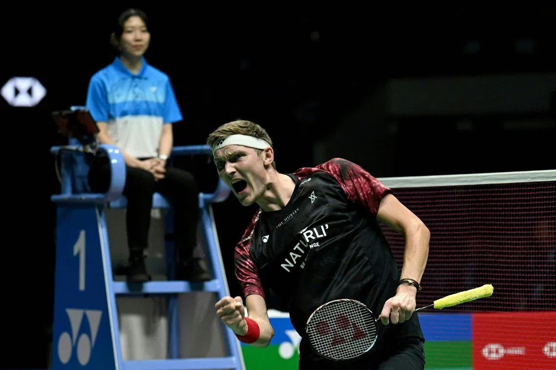Denmark’s Viktor Axelsen retained his Malaysia Open title with a straight-set win over Japan's Kodai Naraoka.