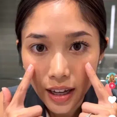 Dewy Choo (right) is among popular figures whose identities have been exploited to market products to Singaporean TikTok users, joining the likes of Chinese actor Zhang Linghe.