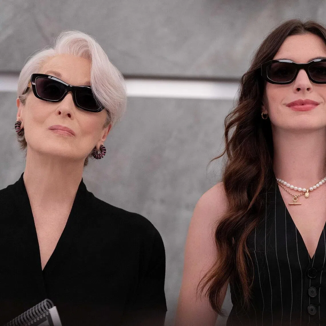 The Devil Wears Prada 2 starred Meryl Streep (left) and Anne Hathaway. 