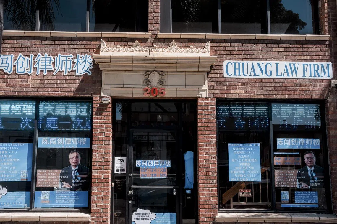 Over the past two years, Chinese immigrants have constituted one of the largest groups entering the US.