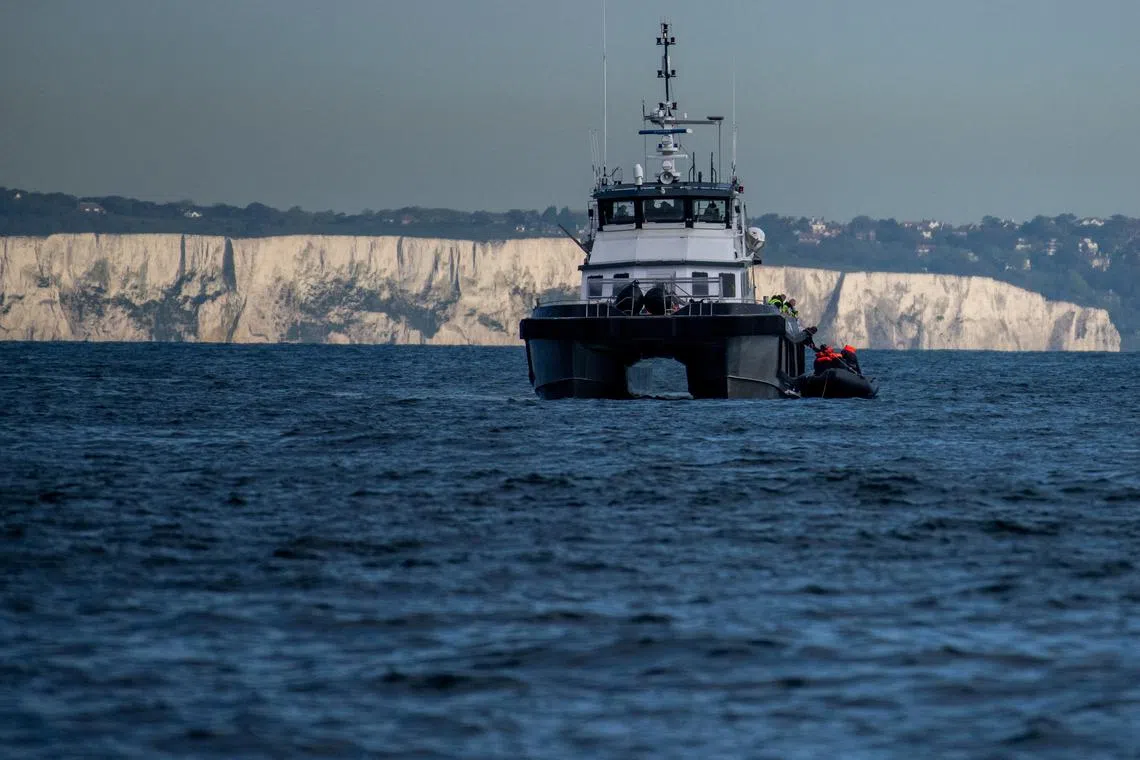 English Channel, May 4, 2024. REUTERS/Chris J. Ratcliffe