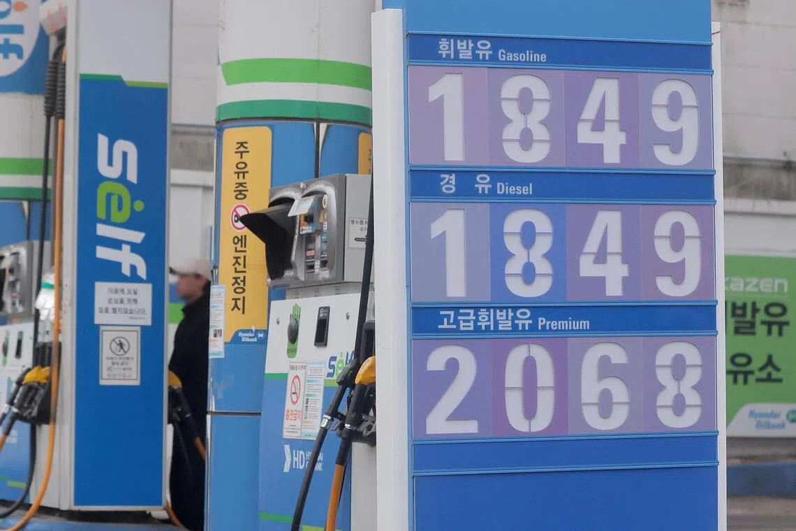 South Korea to raise fuel price cap but expand tax break to cushion blow from Iran conflict