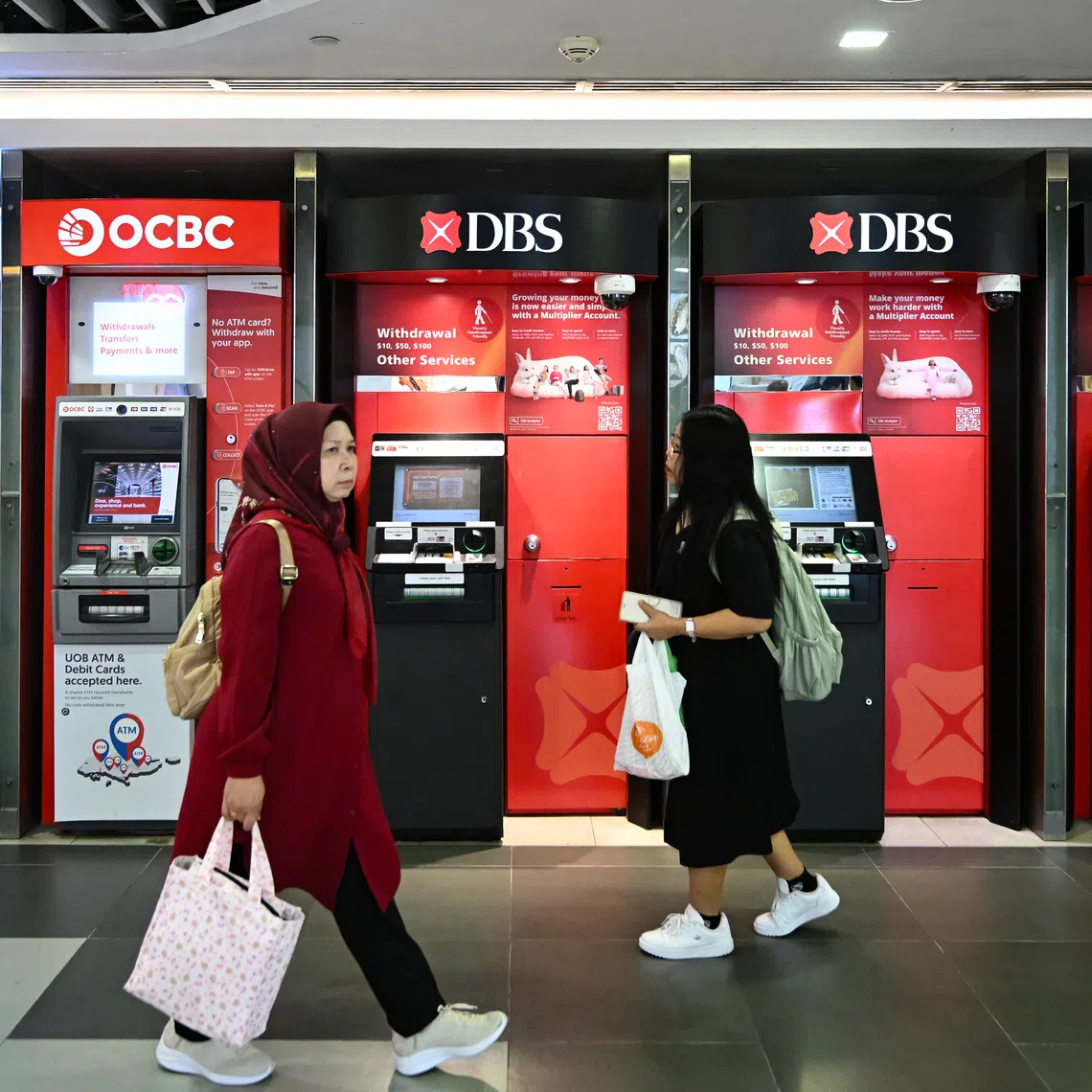 DBS on Nov 6 posted a better-than-expected profit of $2.95 billion for the July-September quarter, sending its shares to a record high of $55.59.
