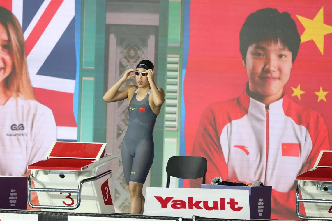 While Yu Zidi’s performances have been impressive and could well yield a medal, not everyone thinks she should be competing in Singapore.