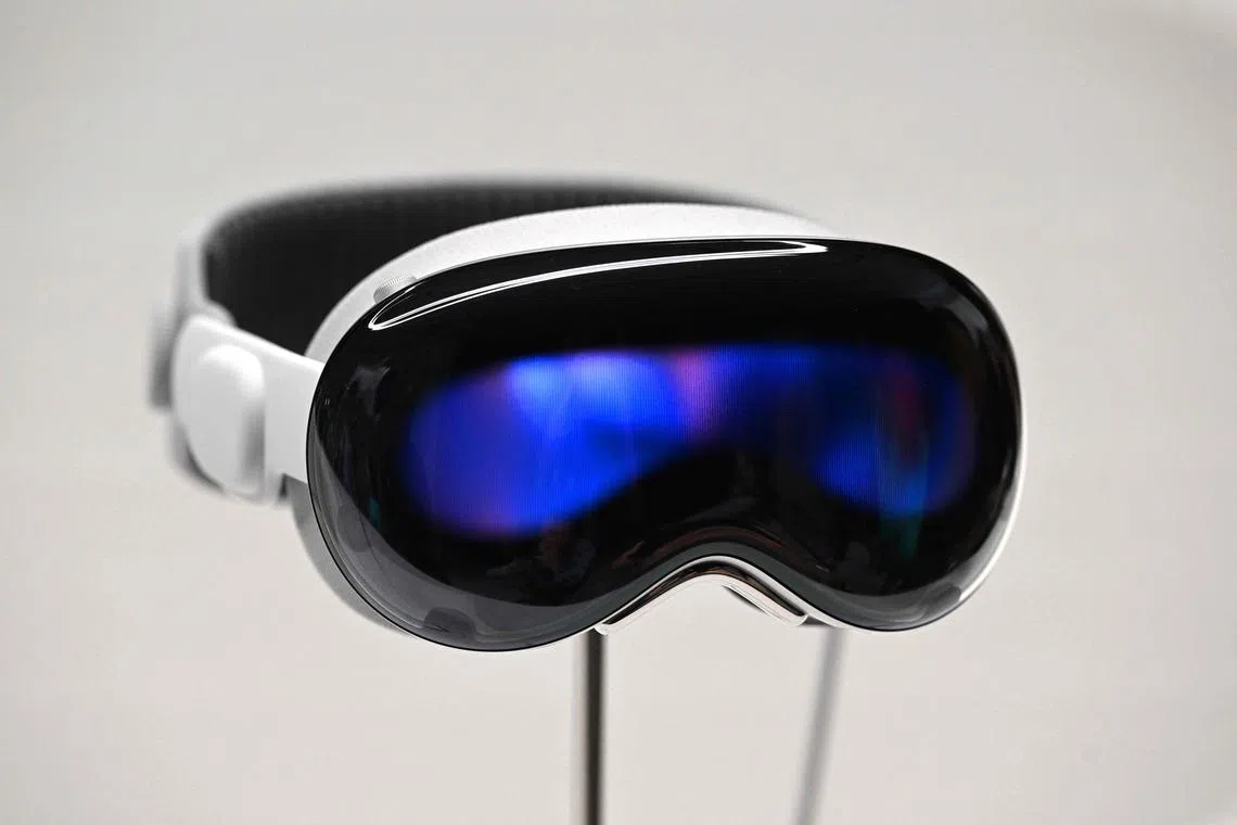 Sceptics mocked the Vision Pro's snowboard-goggle-like appearance and its steep price tag.